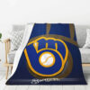 milwaukee brewers blanket sherpa blanket throw blankets plush blankets v4 milwaukee brewers blanket sherpa blanket throw blankets plush blankets v4