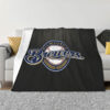 milwaukee brewers blanket sherpa blankets throw blanket plush blankets v28 milwaukee brewers blanket sherpa blankets throw blanket plush blankets v28