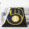 milwaukee brewers blankets fleece blanket throw plush blanket v14 milwaukee brewers blankets fleece blanket throw plush blanket v14