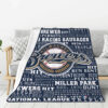 milwaukee brewers blankets sherpa blanket throw plush blanket v23 milwaukee brewers blankets sherpa blanket throw plush blanket v23