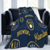 milwaukee brewers blankets sherpa blankets throw blanket plush blankets v32 milwaukee brewers blankets sherpa blankets throw blanket plush blankets v32