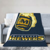 milwaukee brewers blankets sherpa blankets throw plush blanket v27 milwaukee brewers blankets sherpa blankets throw plush blanket v27