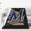milwaukee brewers blankets sherpa blankets throw plush blankets v15 milwaukee brewers blankets sherpa blankets throw plush blankets v15