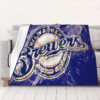 milwaukee brewers blankets sherpa blankets throw plush blankets v33 milwaukee brewers blankets sherpa blankets throw plush blankets v33