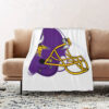 minnesota vikings blankets fleece blankets throw plush blanket v14 minnesota vikings blankets fleece blankets throw plush blanket v14