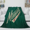 minnesota wild blanket fleece blanket throw plush blanket v23 minnesota wild blanket fleece blanket throw plush blanket v23