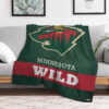 minnesota wild blanket fleece blankets throw plush blanket v7 minnesota wild blanket fleece blankets throw plush blanket v7