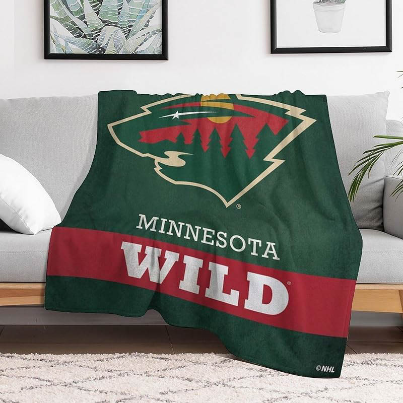 minnesota-wild-blanket-fleece-blankets-throw-plush-blanket-v7 minnesota wild blanket fleece blankets throw plush blanket v7