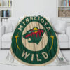 minnesota wild blanket sherpa blankets throw blankets plush blanket v21 minnesota wild blanket sherpa blankets throw blankets plush blanket v21