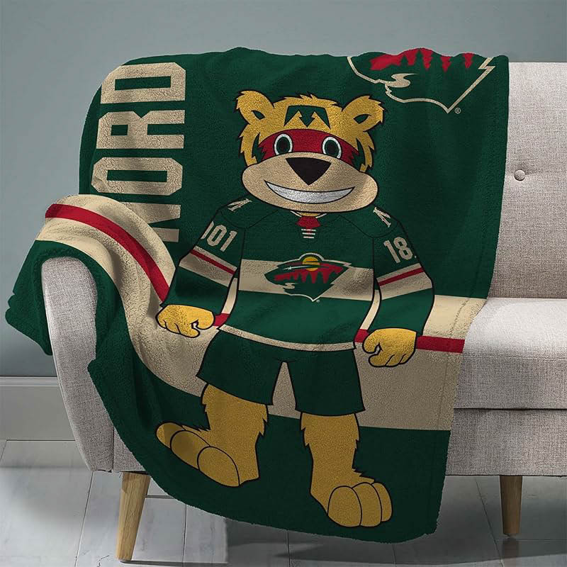 minnesota-wild-blankets-sherpa-blanket-throw-plush-blanket-v14 minnesota wild blankets sherpa blanket throw plush blanket v14