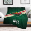 minnesota wild blankets sherpa blankets throw blanket plush blanket v8 minnesota wild blankets sherpa blankets throw blanket plush blanket v8