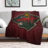 minnesota wild blankets sherpa blankets throw blankets plush blankets v3 minnesota wild blankets sherpa blankets throw blankets plush blankets v3