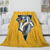 nashville predators blanket fleece blanket throw blanket plush blankets v30 nashville predators blanket fleece blanket throw blanket plush blankets v30