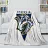 nashville predators blanket sherpa blankets throw blanket plush blanket v33 nashville predators blanket sherpa blankets throw blanket plush blanket v33