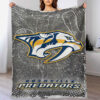 nashville predators blankets sherpa blanket throw blanket plush blanket v18 nashville predators blankets sherpa blanket throw blanket plush blanket v18