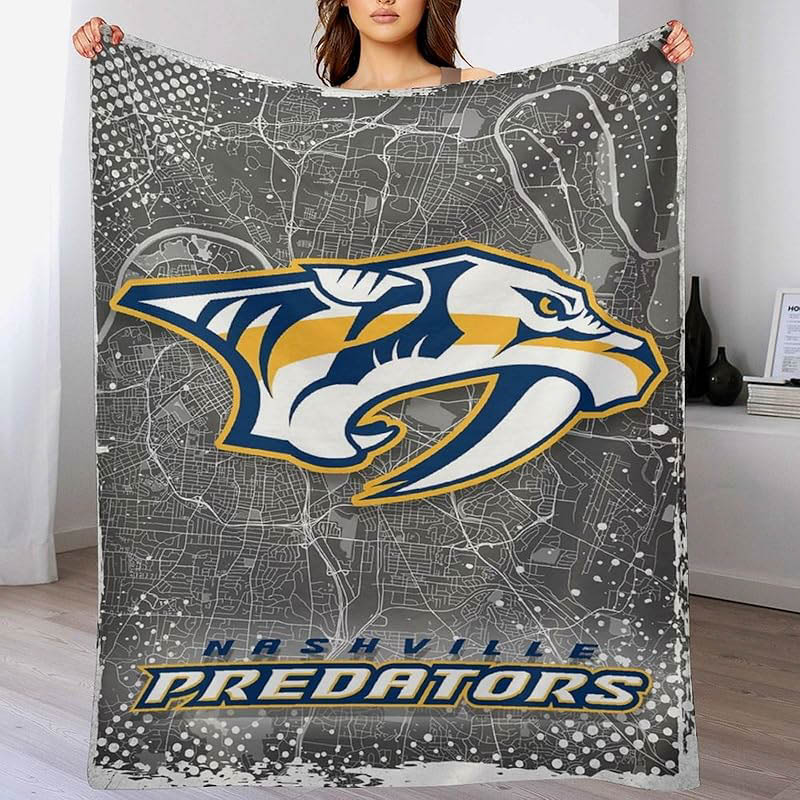 nashville-predators-blankets-sherpa-blanket-throw-blanket-plush-blanket-v18 nashville predators blankets sherpa blanket throw blanket plush blanket v18
