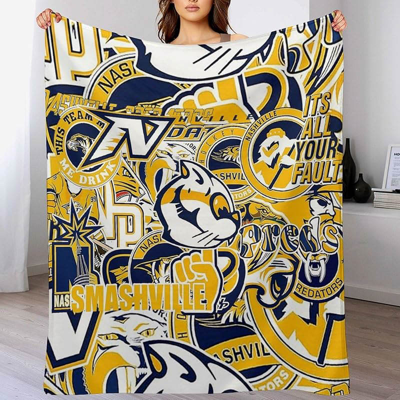 nashville-predators-blankets-sherpa-blanket-throw-blanket-plush-blanket-v24 nashville predators blankets sherpa blanket throw blanket plush blanket v24