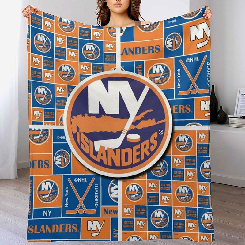 new-york-islanders-blanket-sherpa-blankets-throw-plush-blanket-v13 new york islanders blanket sherpa blankets throw plush blanket v13