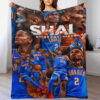 oklahoma city thunder blanket sherpa blankets throw blanket plush blanket v4 oklahoma city thunder blanket sherpa blankets throw blanket plush blanket v4