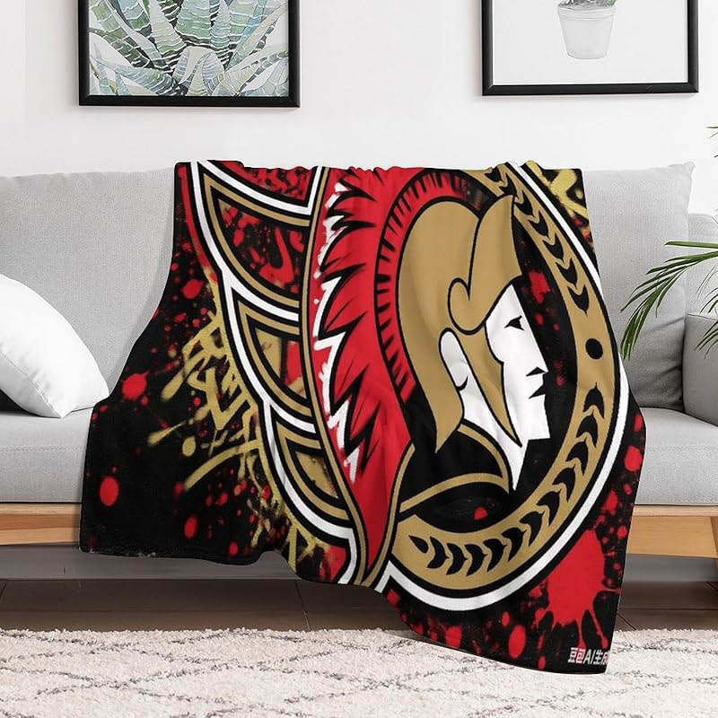 ottawa-senators-blanket-sherpa-blanket-throw-plush-blanket-v50 ottawa senators blanket sherpa blanket throw plush blanket v50