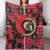 ottawa senators blanket sherpa blankets throw blanket plush blanket v64 ottawa senators blanket sherpa blankets throw blanket plush blanket v64