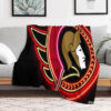 ottawa senators blanket sherpa blankets throw blankets plush blanket v41 ottawa senators blanket sherpa blankets throw blankets plush blanket v41