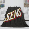 ottawa senators blanket sherpa blankets throw blankets plush blanket v78 ottawa senators blanket sherpa blankets throw blankets plush blanket v78