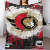 ottawa senators blankets fleece blanket throw plush blanket v63 ottawa senators blankets fleece blanket throw plush blanket v63