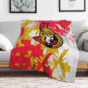 ottawa senators blankets sherpa blankets throw plush blanket v30 ottawa senators blankets sherpa blankets throw plush blanket v30