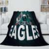 philadelphia eagles blanket fleece blankets throw plush blankets v34 philadelphia eagles blanket fleece blankets throw plush blankets v34