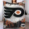 philadelphia flyers blanket sherpa blanket throw plush blanket v2 philadelphia flyers blanket sherpa blanket throw plush blanket v2