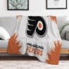 philadelphia flyers blankets fleece blankets throw plush blanket v12 philadelphia flyers blankets fleece blankets throw plush blanket v12