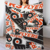 philadelphia flyers blankets sherpa blankets throw blankets plush blanket v28 philadelphia flyers blankets sherpa blankets throw blankets plush blanket v28