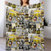 pittsburgh penguins blanket fleece blanket throw plush blankets v17 pittsburgh penguins blanket fleece blanket throw plush blankets v17