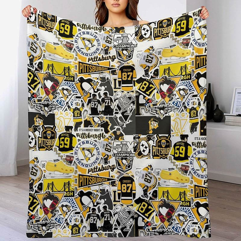 pittsburgh-penguins-blanket-fleece-blanket-throw-plush-blankets-v17 pittsburgh penguins blanket fleece blanket throw plush blankets v17