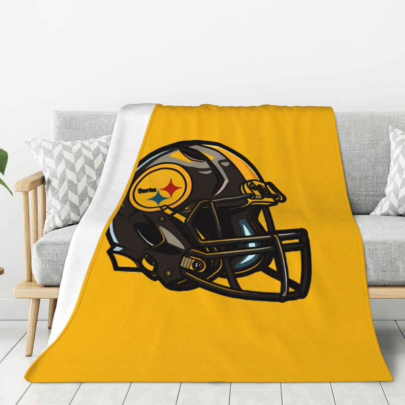 Pittsburgh Steelers Blanket Fleece Blanket Throw Blanket Plush Blankets