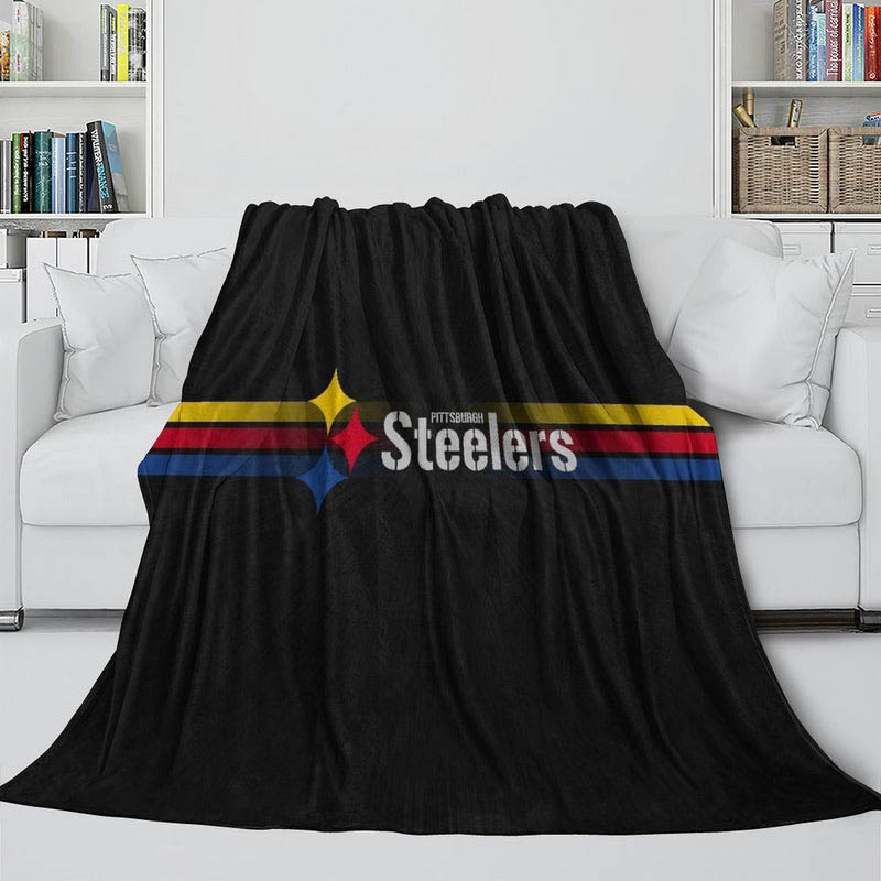 Pittsburgh Steelers Blanket Fleece Blanket Throw Plush Blanket