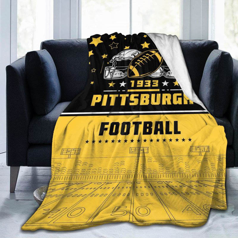Pittsburgh Steelers Blanket Fleece Blanket Throw Plush Blankets