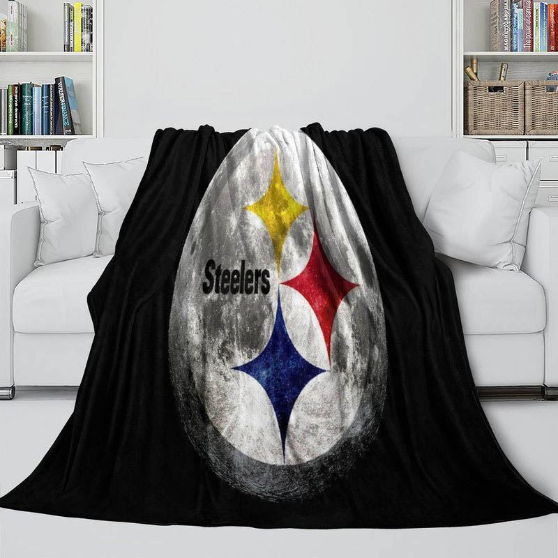 Pittsburgh Steelers Blanket Fleece Blankets Throw Blankets Plush Blanket