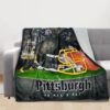 pittsburgh steelers blanket sherpa blankets throw blanket plush blankets v18 pittsburgh steelers blanket sherpa blankets throw blanket plush blankets v18