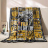 pittsburgh steelers blanket sherpa blankets throw plush blanket v15