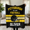 pittsburgh steelers blanket sherpa blankets throw plush blanket v8