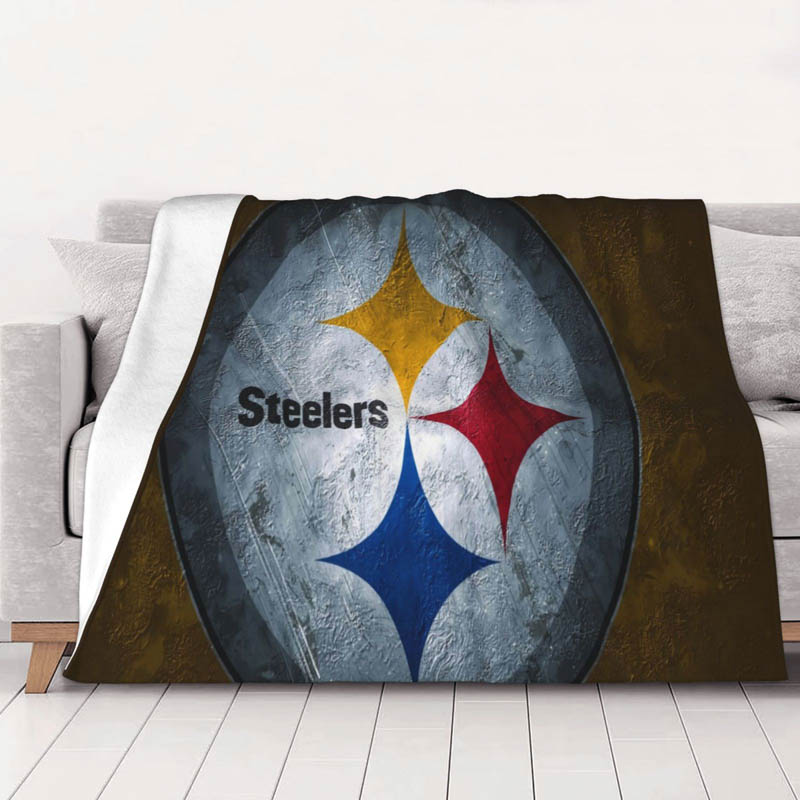 Pittsburgh Steelers Blankets Sherpa Blankets Throw Blankets Plush Blankets