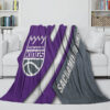 sacramento kings blanket sherpa blankets throw blanket plush blanket v8