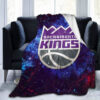 sacramento kings blanket sherpa blankets throw blankets plush blankets v1