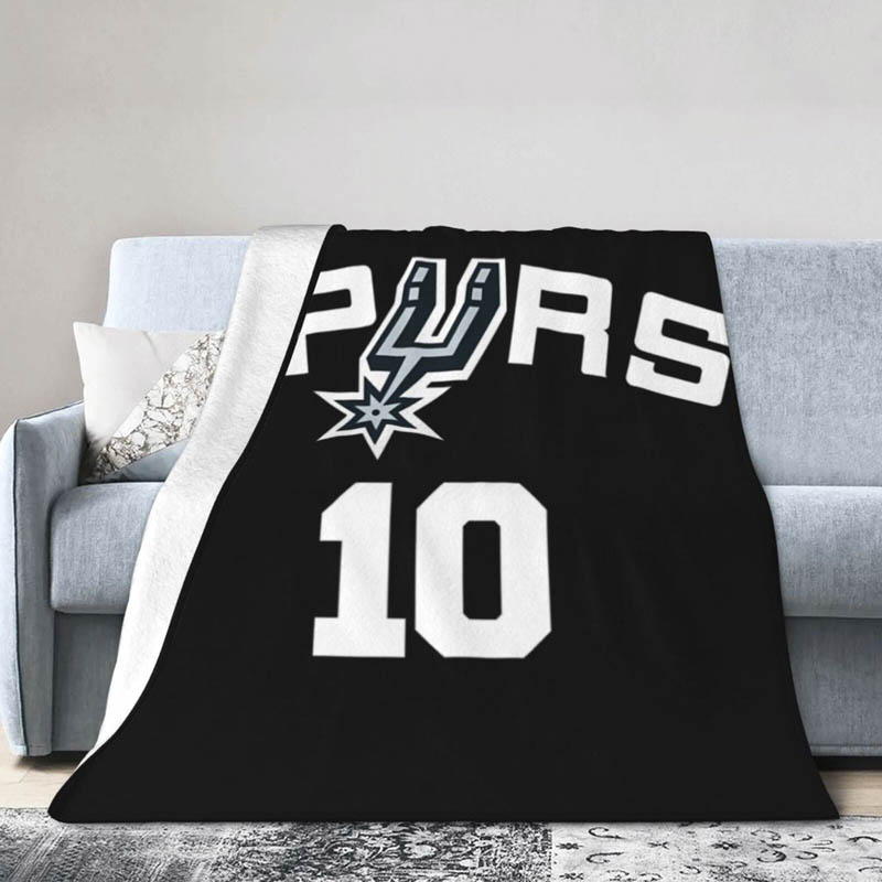 San Antonio Spurs Blanket Fleece Blanket Throw Plush Blanket