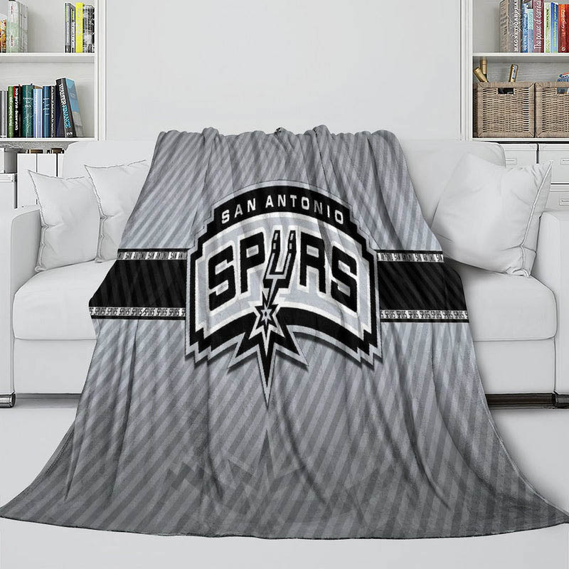 San Antonio Spurs Blankets Fleece Blankets Throw Blankets Plush Blanket
