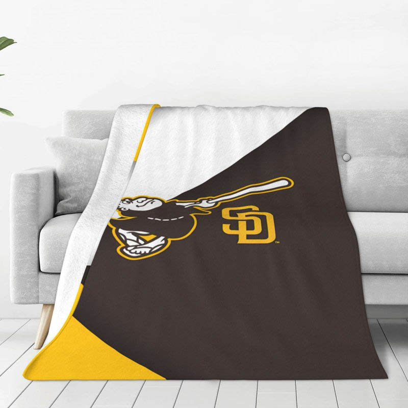 San Diego Padres Blanket Fleece Blanket Throw Blanket Plush Blankets