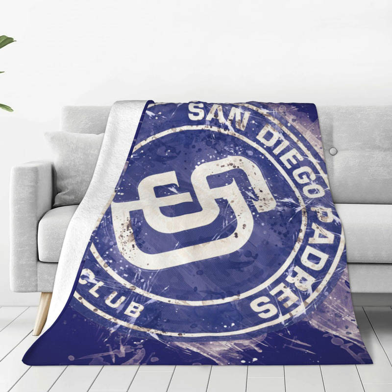 San Diego Padres Blanket Fleece Blanket Throw Plush Blankets