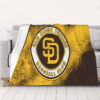 san diego padres blanket fleece blankets throw blanket plush blanket v18 san diego padres blanket fleece blankets throw blanket plush blanket v18